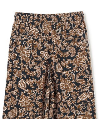 UNFILO 【ウエストゴム】プリント イージーパンツ ペイズリー