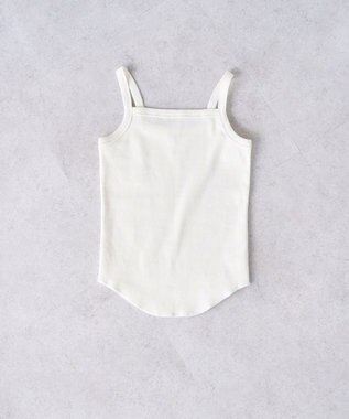 AMERICAN HOLIC 抗菌防臭テレコキャミソール Ivory