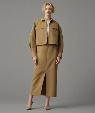 uncrave 【吸水速乾・洗濯機洗い可】エコ ドライ チノ ブルゾン（uncrave STANDARD） キャメル