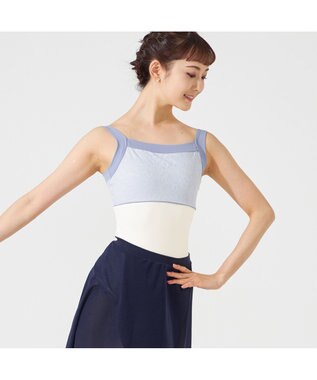 Chacott ノースリーブレオタード オフホワイト