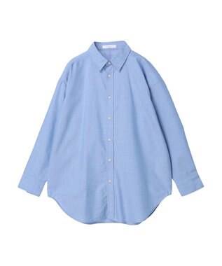 Green Parks オックス先染めシャツ Sax