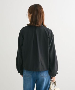 Green Parks ライトＺＩＰシャツブルゾン Black