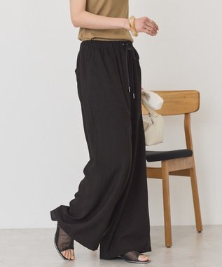 AMERICAN HOLIC ベイカーリラックスパンツ Black