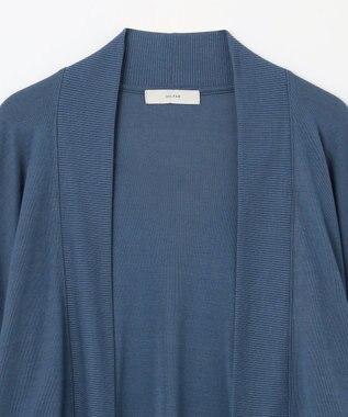 ANY 【洗濯機可/UVケア】ドルマンスリーブカーディガン ダルブルー