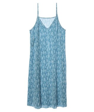 Green Parks 前後２ｗａｙ　プリーツキャミワンピース Blue