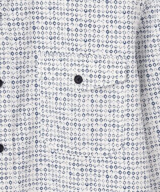 JOSEPH ABBOUD 【サスティナブル素材】テンセルプリント シャツ ホワイト系5