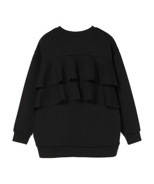 AMERICAN HOLIC バックフリルポンチプルオーバー Black