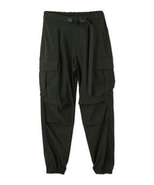 WEGO 【KIDS/ユニセックス着用ITEM】ストレッチトカーゴジョガーパンツ（JUNIOR） カーキ