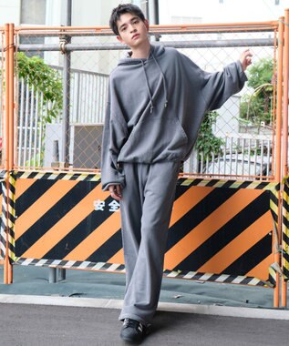 WEGO アシッドウォッシュバルーンパーカー グレーその他