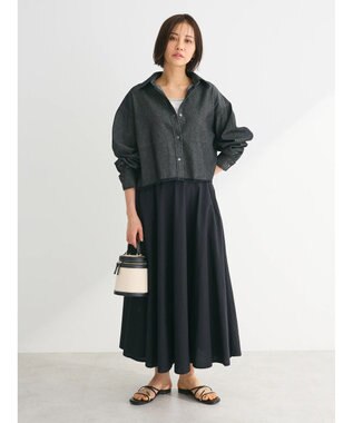 Green Parks ビジューテープタンクトップ Black