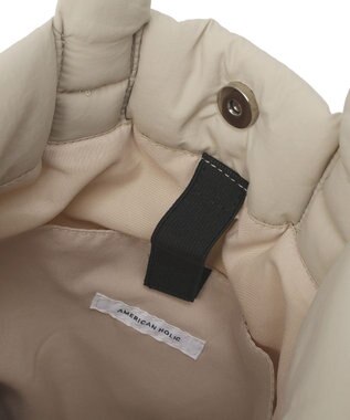 AMERICAN HOLIC パテッドホリホリトートバッグ Beige