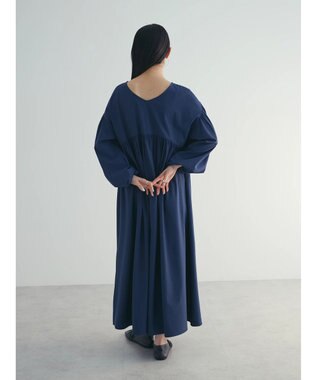 Green Parks armonia．２ｗａｙ袖ボリュームワンピース Navy
