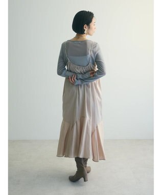 Green Parks ａ．マーメイドキャミワンピース Light Beige