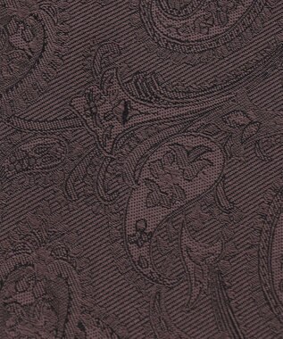 JOSEPH HOMME 【日本製】ペイズリーチーフ ダークブラウン系