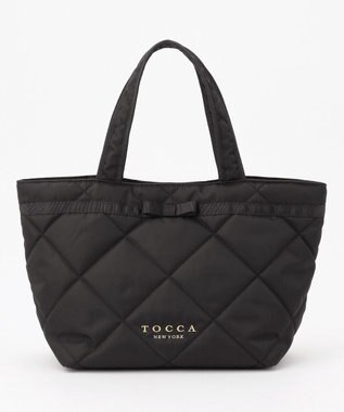 TOCCA 【キャンセル分販売中！】30th Anniversary MY PRECIOUS CUSTOMIZED BAG カスタマイズバッグ ブラックキルト×細リボン×ショートショルダー