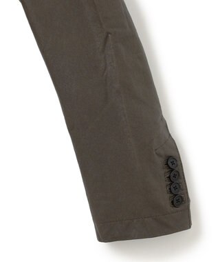 JOSEPH HOMME 新素材【シャツ感覚で羽織れる軽さ】シュリンクエアレザー　ジャケット ダークグリーン系