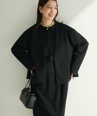 Green Parks Ｏ．洗えてストレッチ　ノーカラージャケット