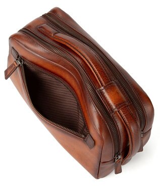 ACE BAGS & LUGGAGE LO HOMME PRESSE アルカイック 本革 日本製 日本製 ポーチ 71852 ロ・オム・プレッセ ブラウン