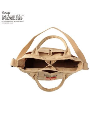 ROOTOTE 8421【スヌーピー】 IP.デリ.ポケッツ.ピーナッツ-0C 03：ベージュ