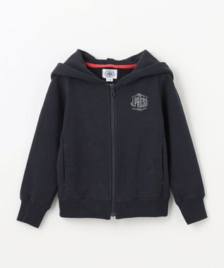 J.PRESS KIDS 【110-130cm】ロゴ入り パーカー ネイビー系