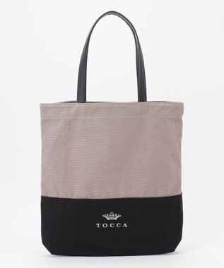 TOCCA 【WEB＆一部店舗限定・A4サイズ対応】CITTA CARINA TOTEBAG トートバッグ ライトグレー系