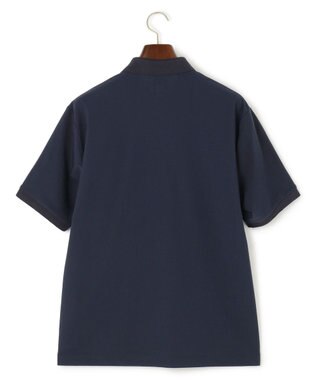 J.PRESS MEN 夏のアクティブシーンを驚くほど自由に！【接触冷感 / UVカット / ストレッチ / 防シワ / 洗える】【MECHANICAL】アクティブ ポロシャツ ネイビー系