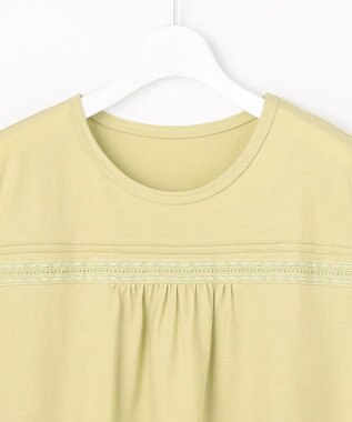 J.PRESS LADIES S 【一枚で着映え】ツイスティロ クルーネック カットソー ピスタチオ系