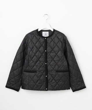 J.PRESS LADIES S 【WEB限定カラーあり】コンパクトタフタキルティング ブルゾン ブラック系