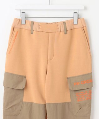 PW CIRCULUS 【MEN】裏毛カーゴジョガーパンツ ベージュ系