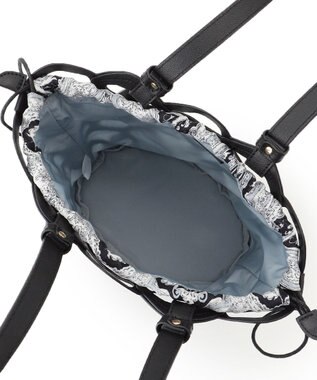 23区 【Oggi6月号掲載】Ratti ドローイング ペイズリー プリント コンビ バッグ ブラック系