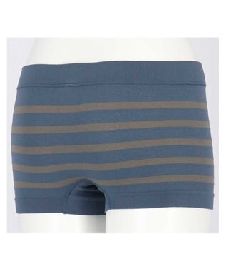 une nana cool S～LLまでワンサイズ設計 びよ～んと伸びるショーツ B4N ボーダー SX