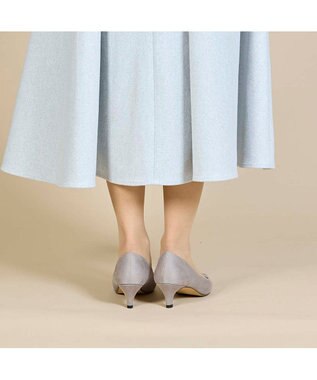 ing <Pitti>ポインテッドパンプス グレースエード