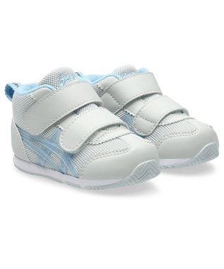 ASICS WALKING 【たまひよ 協同企画】アイダホ BABY MID T ライトグレー/ライトブルー