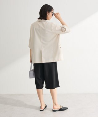 Green Parks シングル半袖ジャケット Natural