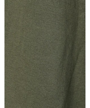 CRAFT STANDARD BOUTIQUE 裾スリットロングニットカーディガン Khaki