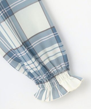 組曲 KIDS 【110-140㎝】ダブルフェイスドッキング ワンピース マローブルー系