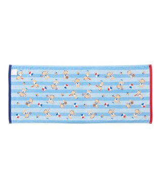  【ミキハウス】 ミキハウスベア フェイスタオル