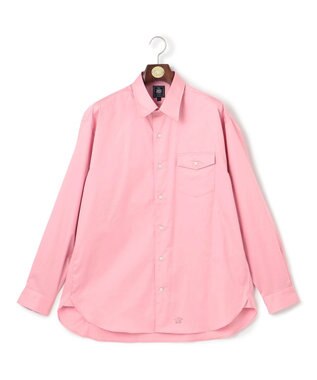 J.PRESS MEN 【J.PRESS ORIGINALS】Finx Cotton Twill Baggy Fit Shirt ピンク系