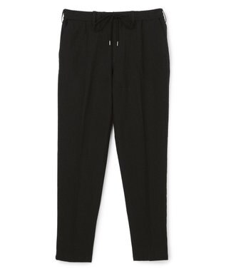 JOSEPH HOMME 新色追加【セットアップ対応】トリコサッカーストレッチ  ドロスト付テーパードパンツ / PEGG CONVERTIBLE ブラック系
