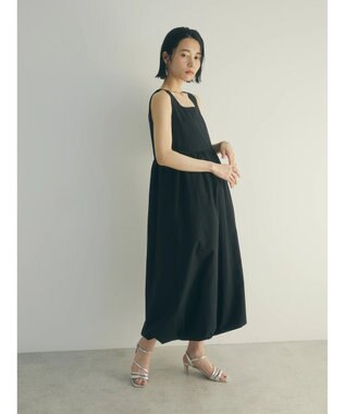 Green Parks armonia.バルーンワンピース Black