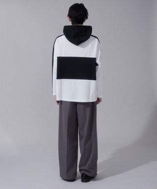 WEGO ドルマンポンチフードT（LS） ホワイト