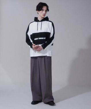 WEGO ドルマンポンチフードT（LS） ホワイト