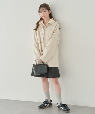 earth music&ecology バミューダパンツ Black