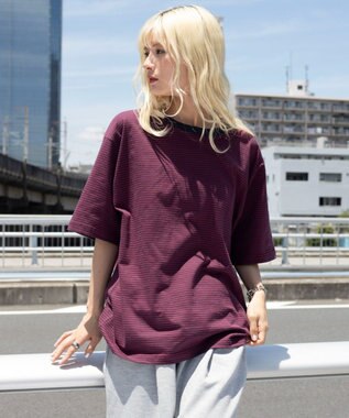 WEGO 【ユニセックス着用ITEM】ボーダーリンガーT（SS） レッドボーダー