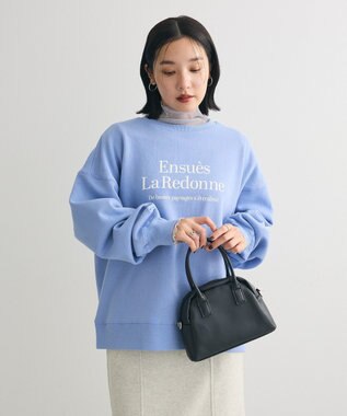 Green Parks 裏起毛アソートロゴプルオーバー Blue