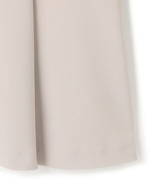 ICB L 【UVカット・防シワ・速乾・洗える】Fied タックデザインブラウス グレージュ系