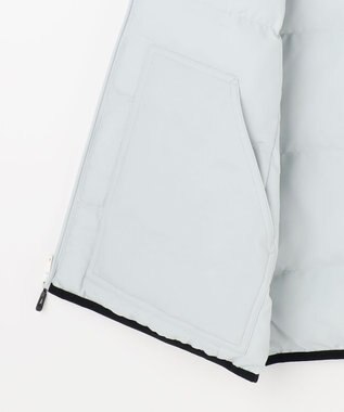23区GOLF 【MEN】中綿リバーシブルベスト ライトグレー系