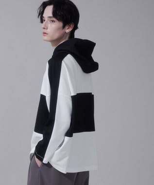 WEGO ドルマンポンチフードT（LS） ホワイト