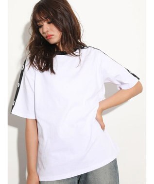 Green Parks ＥＧＯＩＳＴ　袖ロゴラインプルオーバー Off White