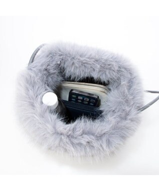 UNBILLION カシュカシュ cachecache / エコファーシンプルショルダートートバッグ GY